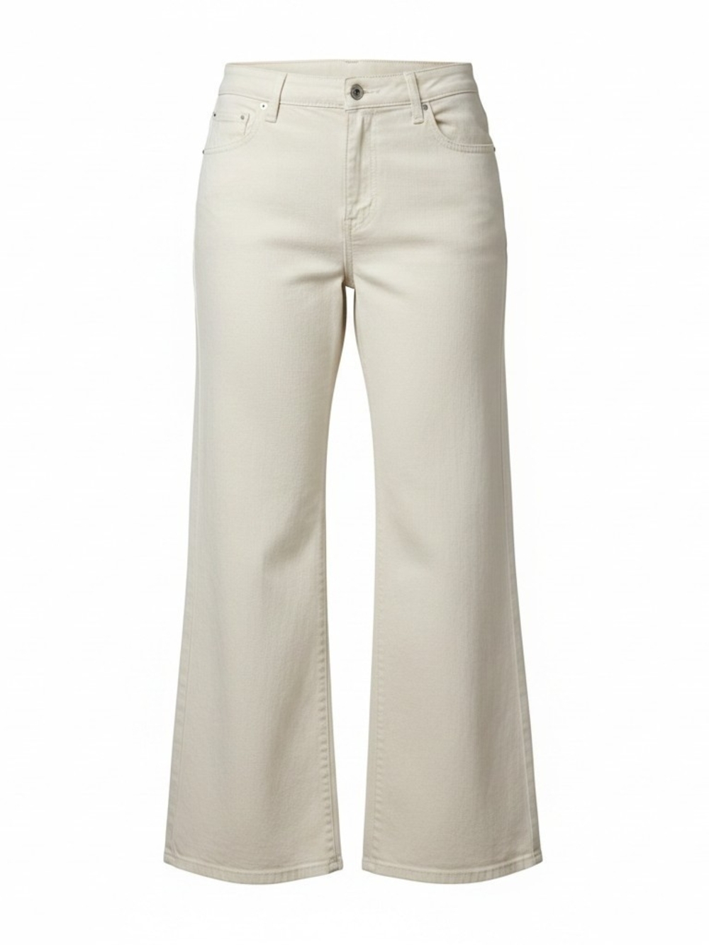 BANANA REPUBLIC | NWT Ultra High-Rise Trouser Jeans Wide Leg Ecru Denim | 33 16